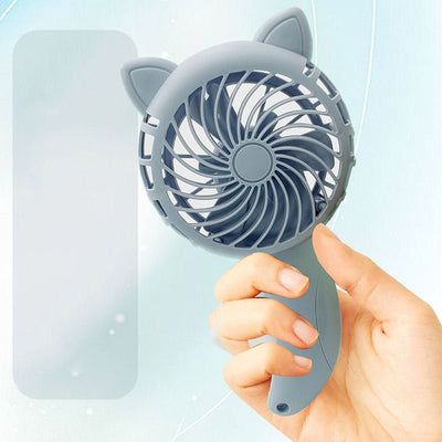 Large Cartoon Hand Pressing Hand - held Fan - Enva Store