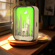 Woodcarving Light Creative Gift Minimalist Bedside Night Light Decoration - Enva Store